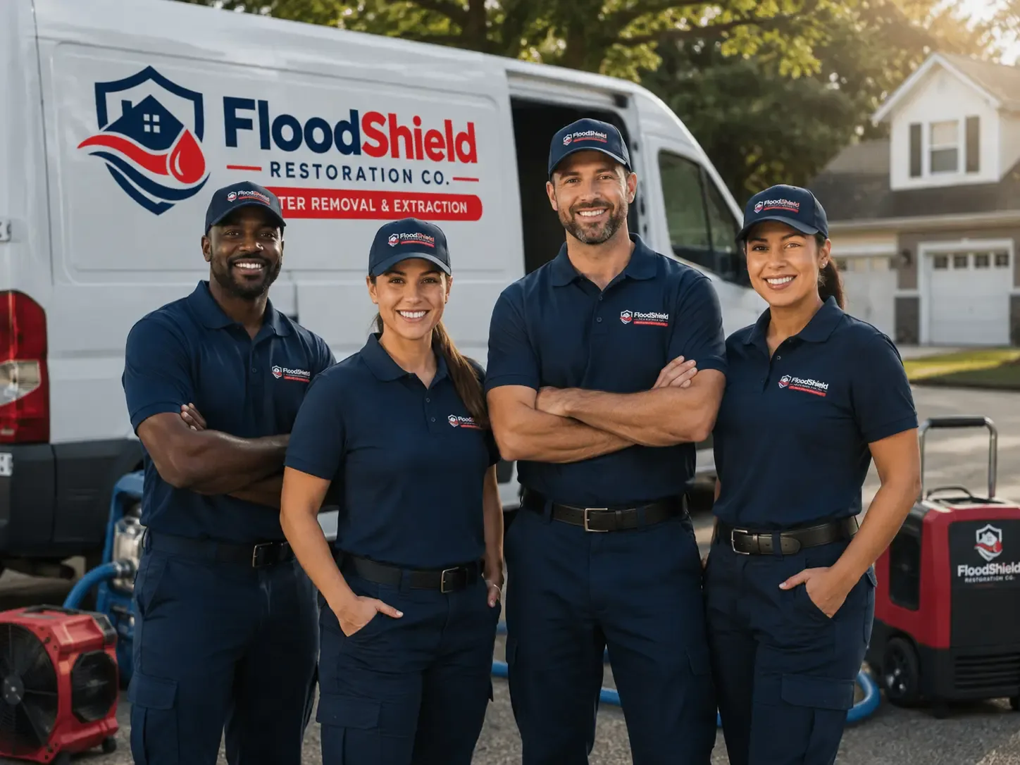Flood Damage Restoration company in Kents Store, VA